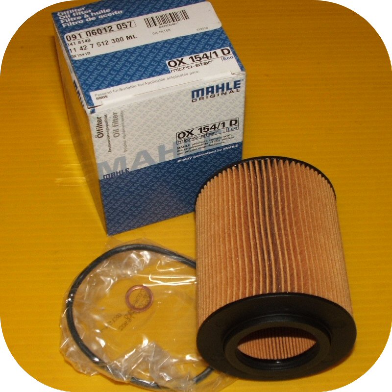 Mahle Oil Filter BMW 323 325 328 330 525 528 530 X3 X5 Z3 Z4 i Ti iC E36 E39 E46