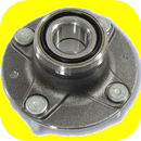 Front Wheel Hub Bearing Assembly Mazda Miata MX5 wo ABS