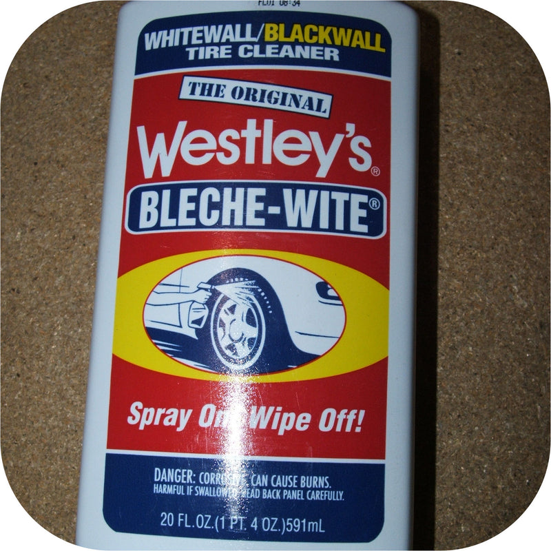 20 oz Westley's Bleach White Tire Cleaner Whitewalls Wheel