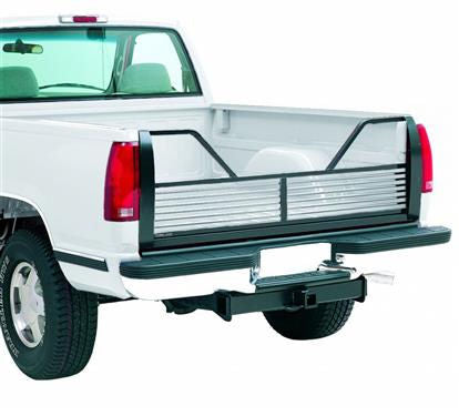 Black Steel Straight Vented Tailgate Black Chevrolet Silverado GMC Sierra Pickup