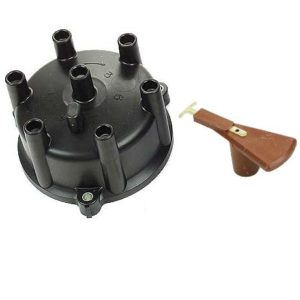 Distributor Cap & Rotor for Toyota Land Cruiser 88-92 3F FJ62 FJ80-0