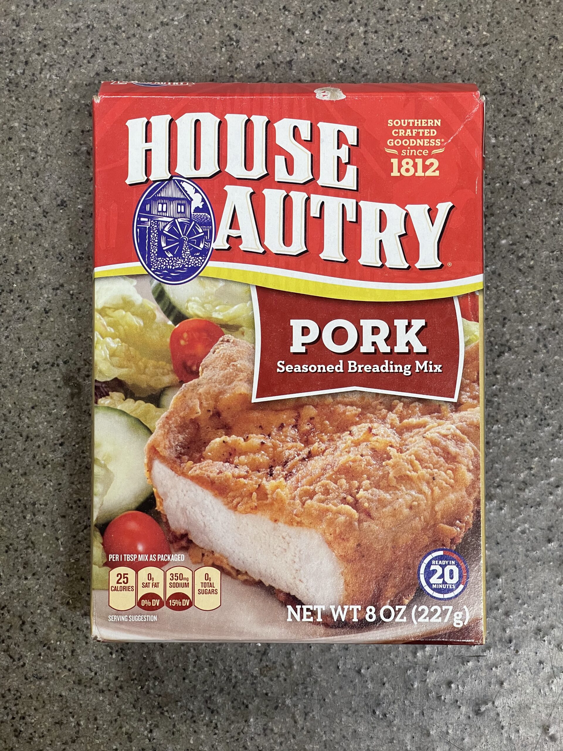 House Autry Southern Pork Pork Breader Mix Flour Ham Batter Chops Butt BBQ