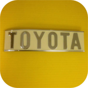 Rear Toyota Emblem for Toyota Land Cruiser FJ40 Early- 1/75-0