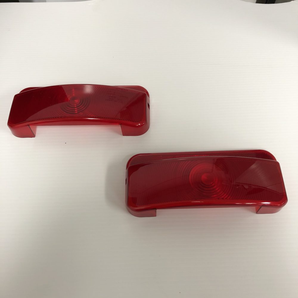 Pair of Command Tail Light Replacement Lens Camper RV Travel Trailer