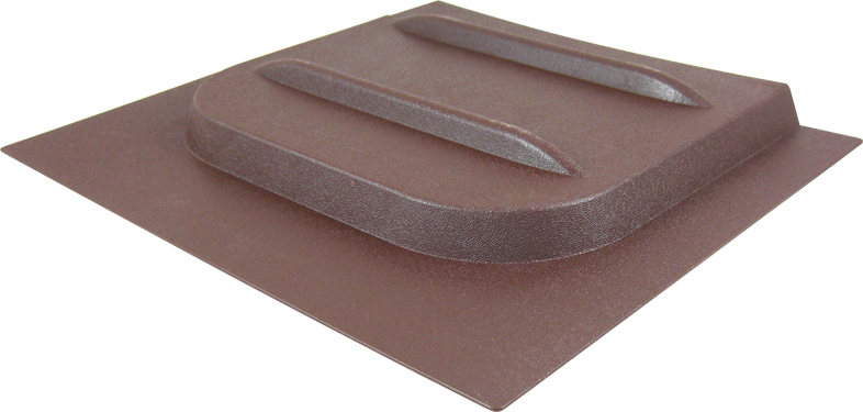 Brown 12-1/8"x10-3/4" Screen Door Slide plastic cover Camper Travel Trailer RV