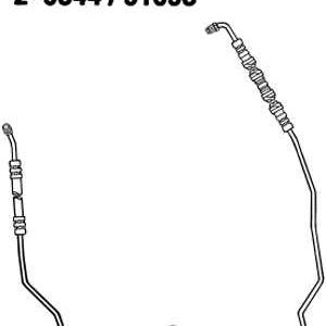 Power Steering Hose - FJ62 Land Cruiser 89-90-0