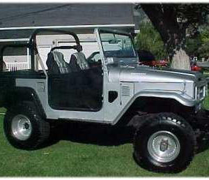 Bestop Soft Half Doors for Toyota Land Cruiser FJ40 FJ45-0