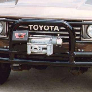 Tube Bumper with winch mount and guards-0