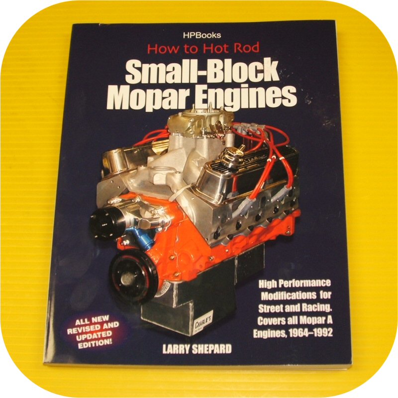 SB Mopar Engine Performance Book 318 340 360 V8 Manual Dodge Chrysler ...