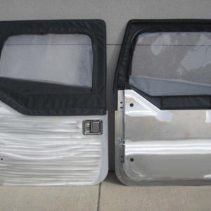 Aluminum Half Doors (pair) for use with Bestop Uppers-0