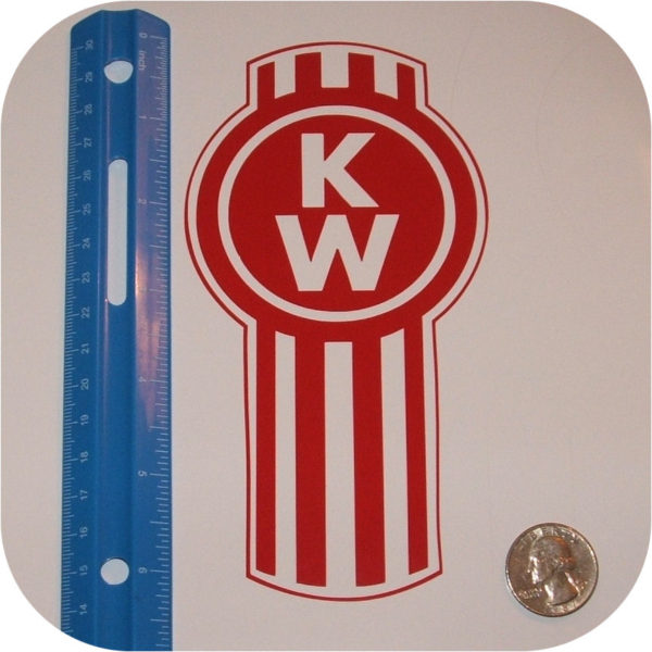 Kenworth Vinyl Sticker Decal W900 Tractor and Trailer Chrome T800 CAB ...