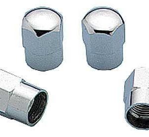 Valve Stem Caps - Set of Four Chrome-0