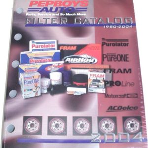 Pep Boys Filter Catalog Purolator Fram AC-Delco Book-0