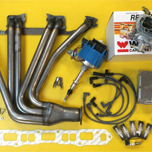 POWER PACK Header Weber Carb HEI Distributor for Toyota Land Cruiser FJ40 FJ60-0