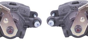 Rear Disc Brake Calipers Pair with Parking Brake-0