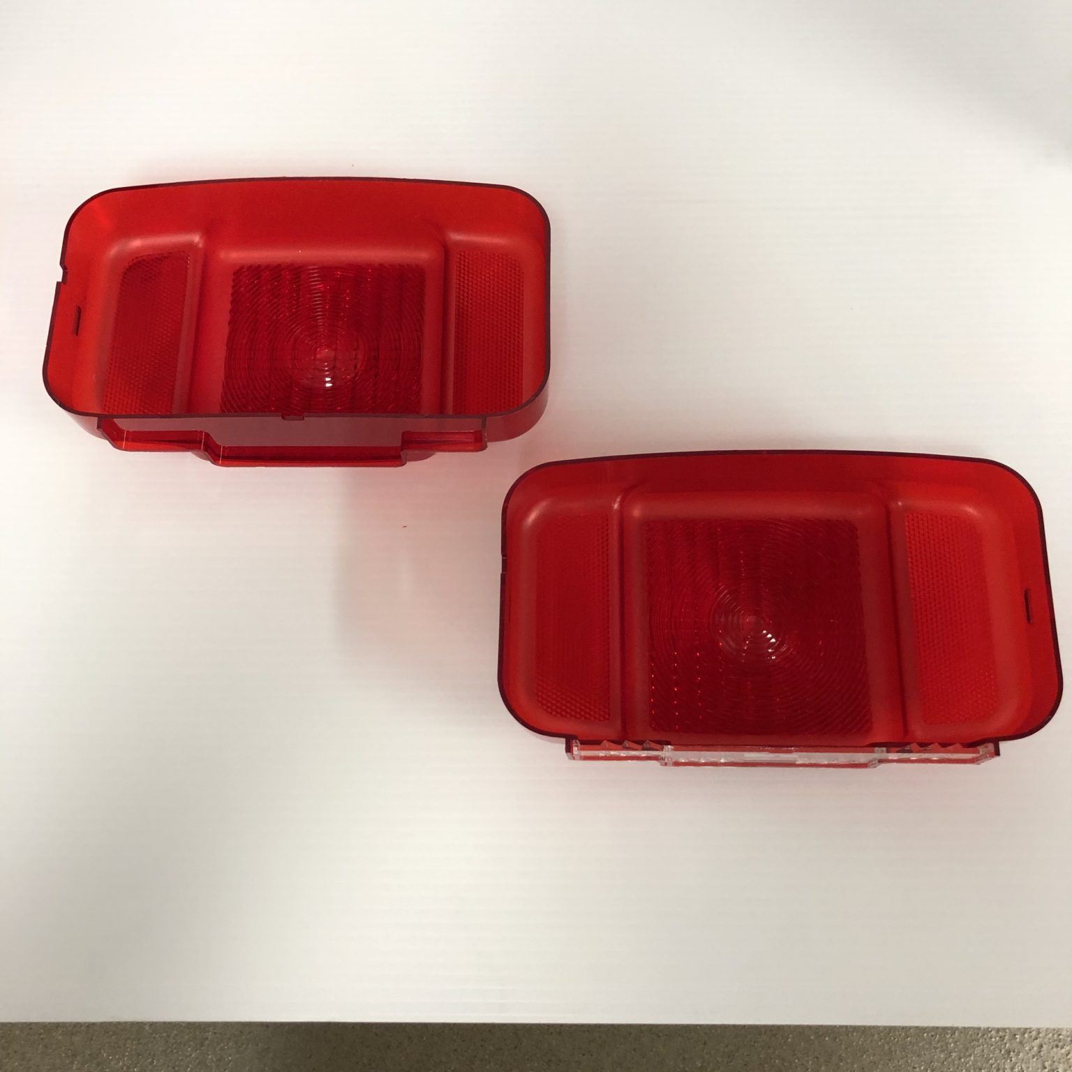 Pair of Bargman Tail Light Replacement Lens Camper RV Travel Trailer