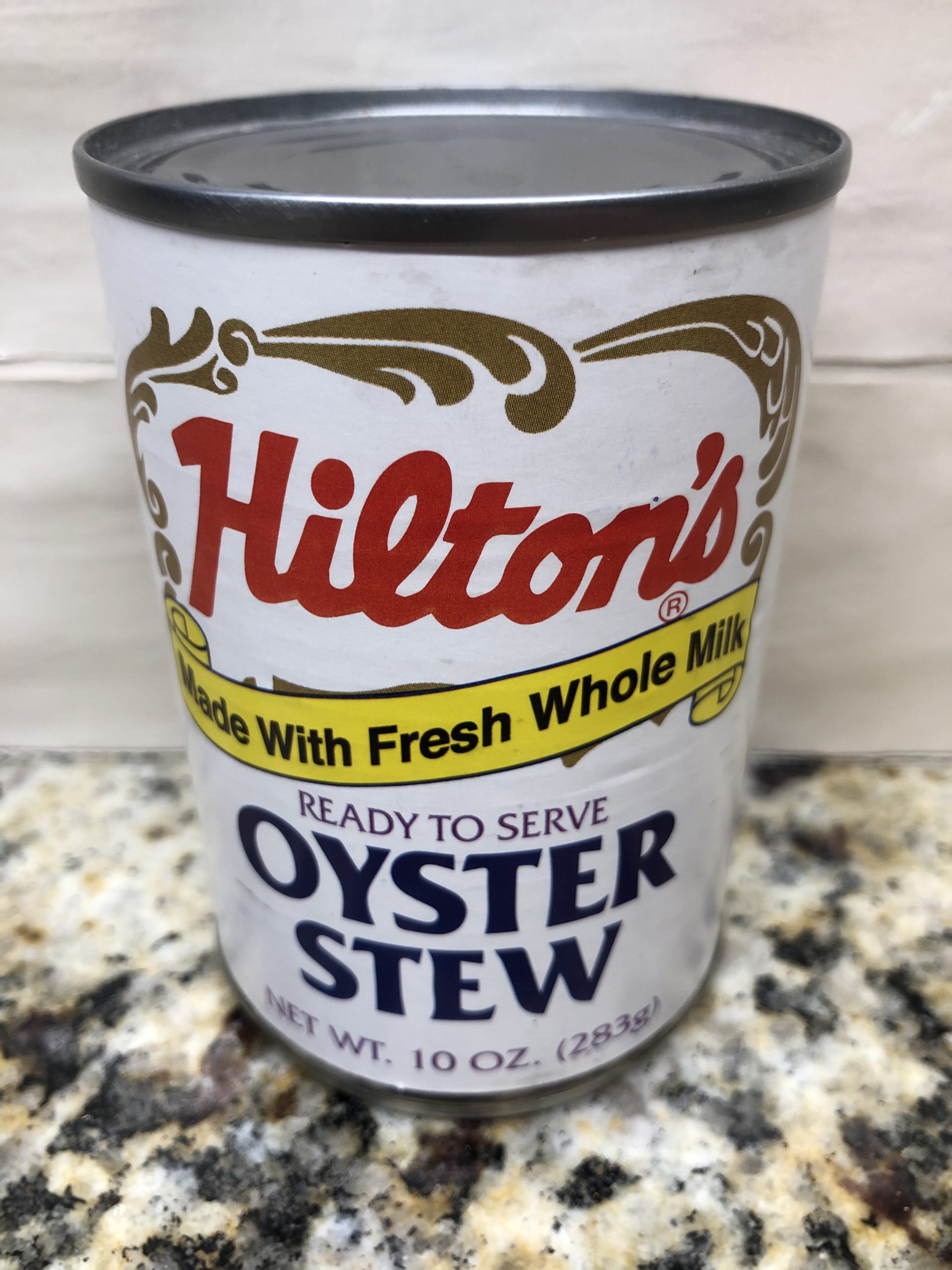 Hilton’s Oyster Stew made with fresh milk and butter 10 oz Can Chowder ...
