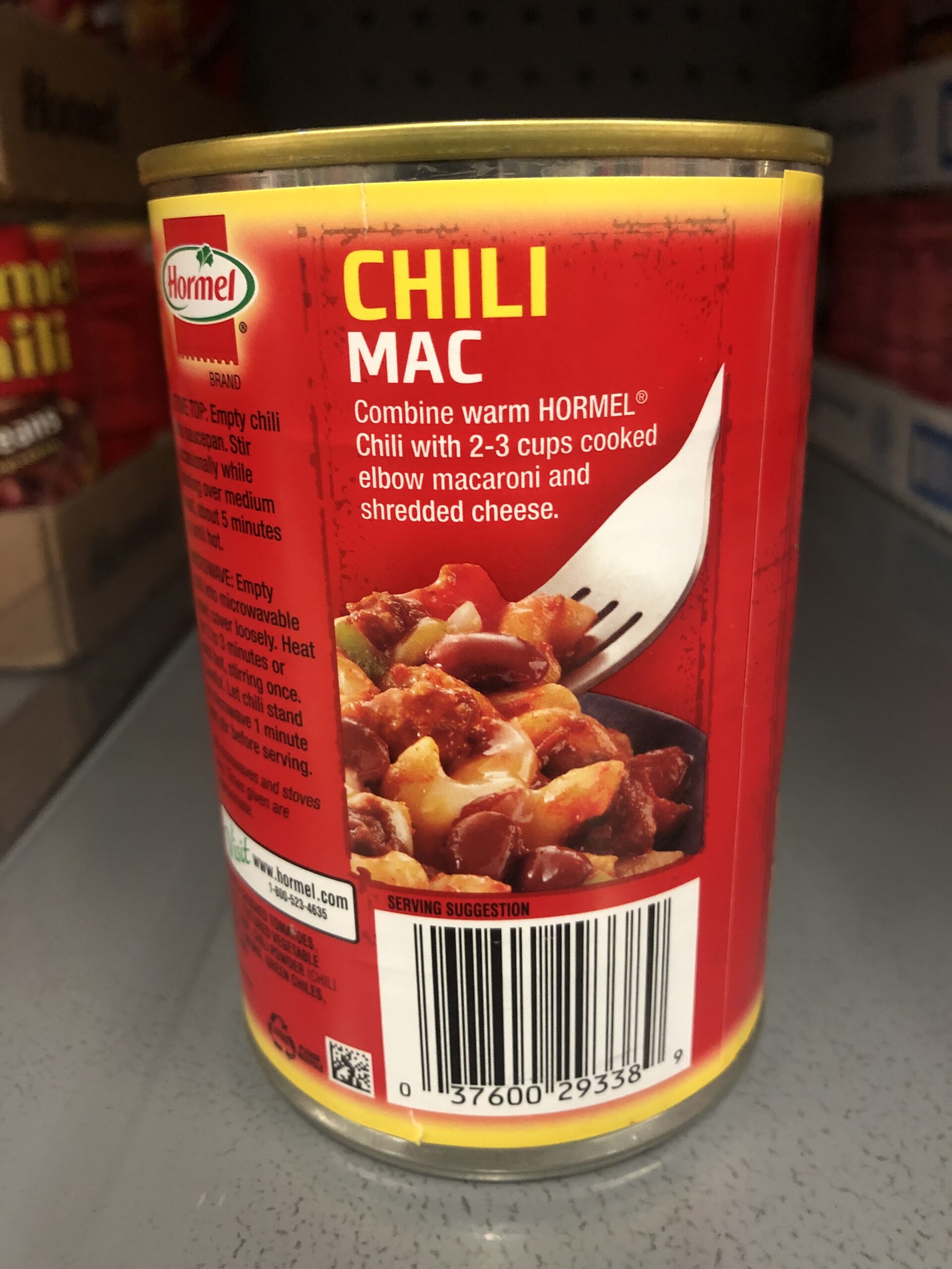 4 CANS Hormel Chili Chunky Beef with Beans 15 oz Hamburger Sauce Hot ...