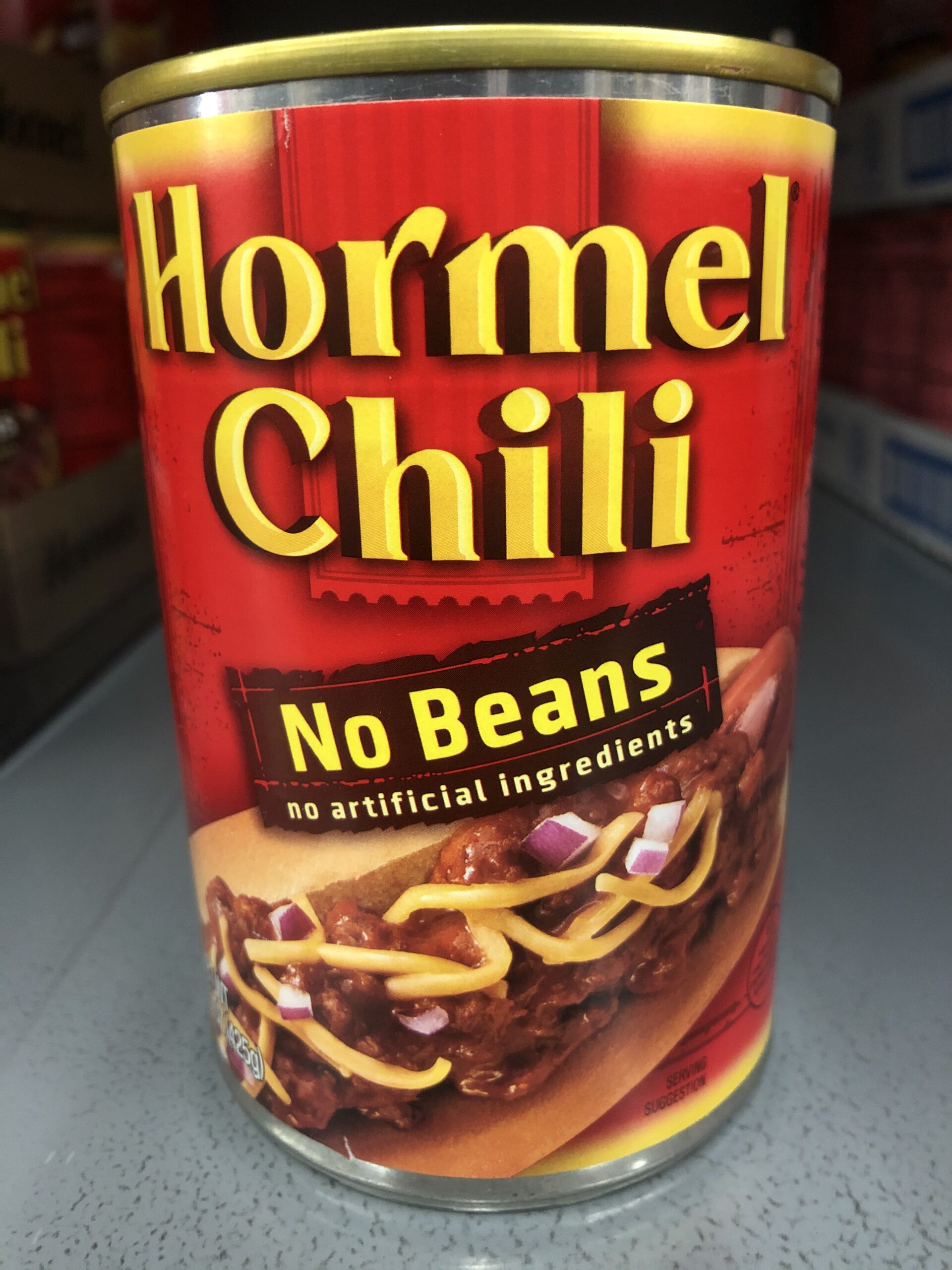 Hormel Chili with NO Beans 15 oz Hamburger Sauce Hot Dog Dip Bowl