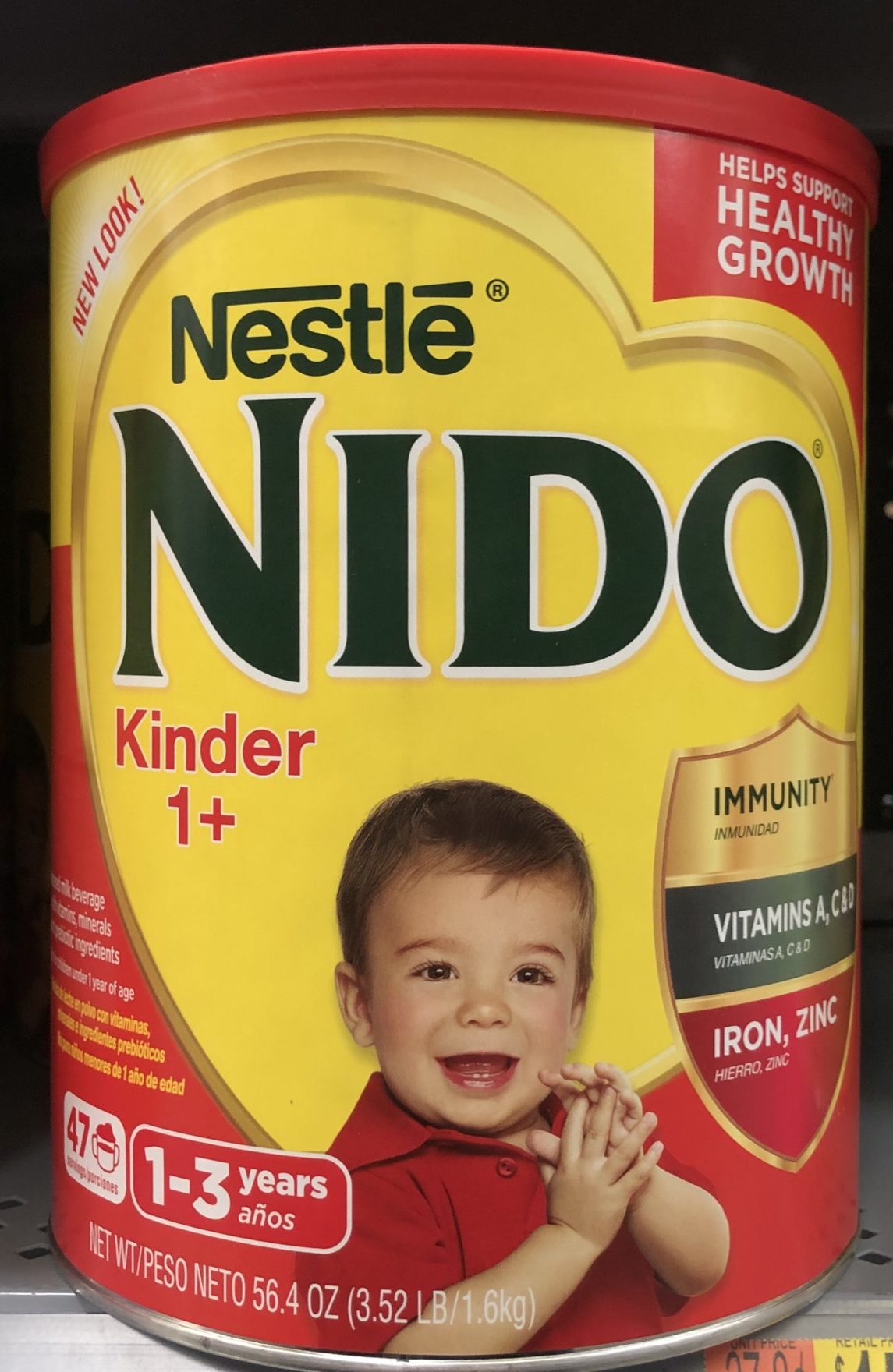 Nido Kinder 1+ Toddler Milk Beverage - Shop Milk at H-E-B