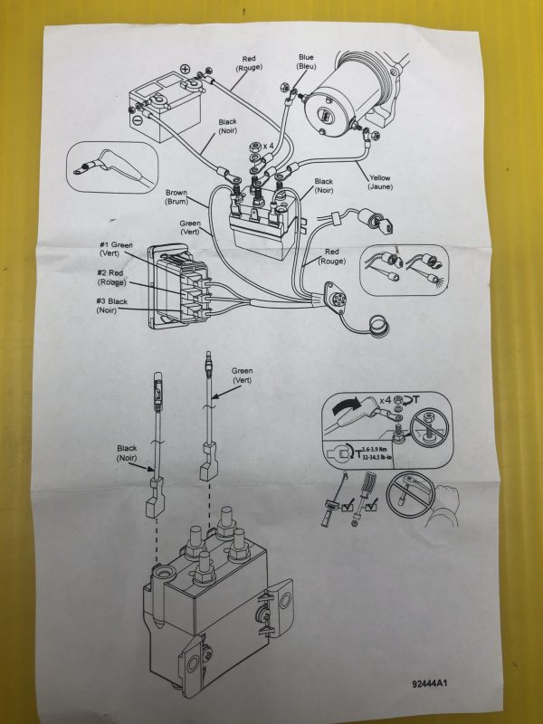 Warn 89579 Controller Contactor Pack Albright ATV UTV Quad Winch 90886 ...