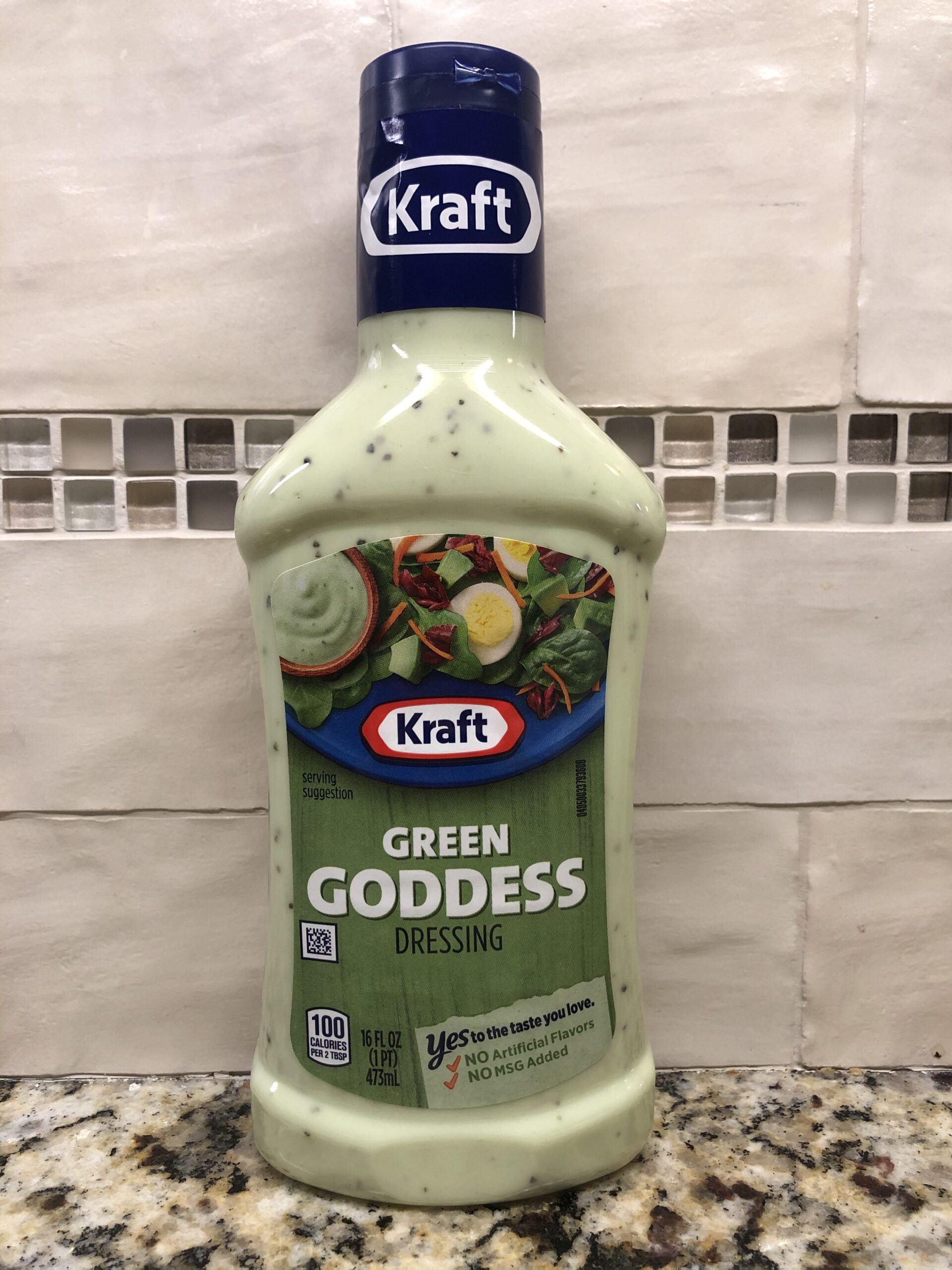 3 BOTTLES Kraft Green Goddess Salad Dressing 16 oz Cool Creamy FREE