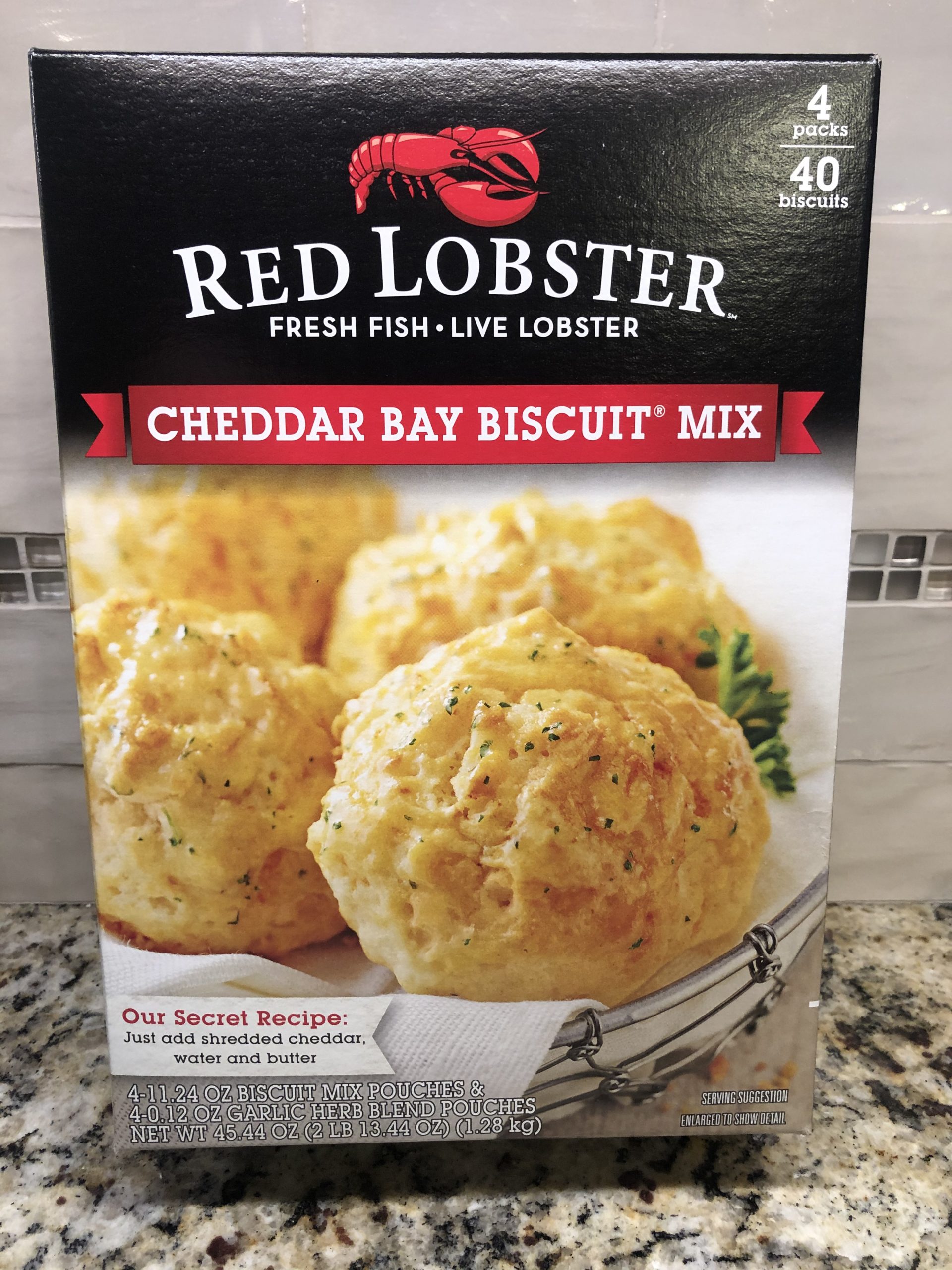 red lobster biscuit mix for quiche crust
