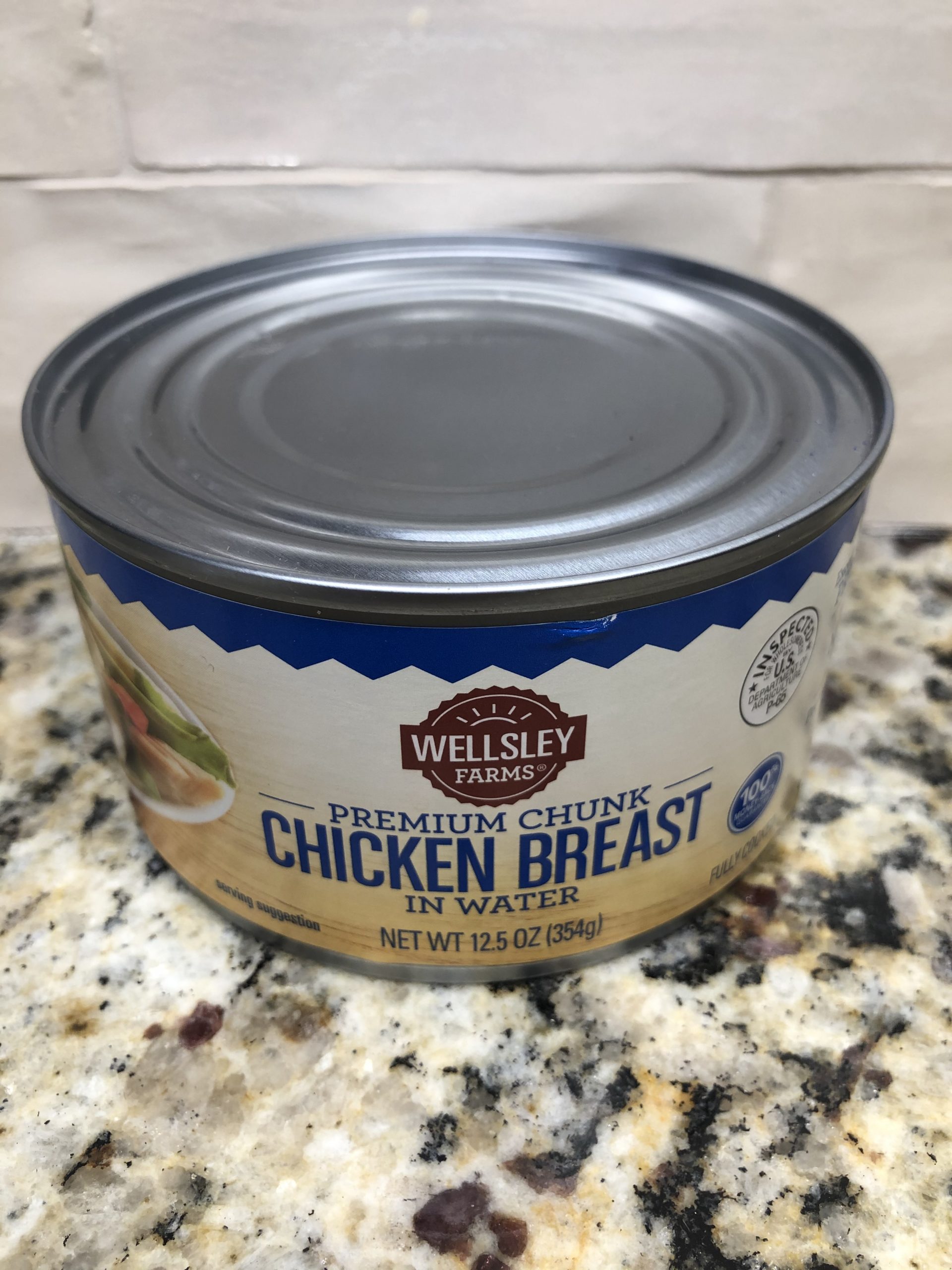 12 CANS Wellsley Farms Premium Chunk Chicken Breast In Water FREE SHIP ...