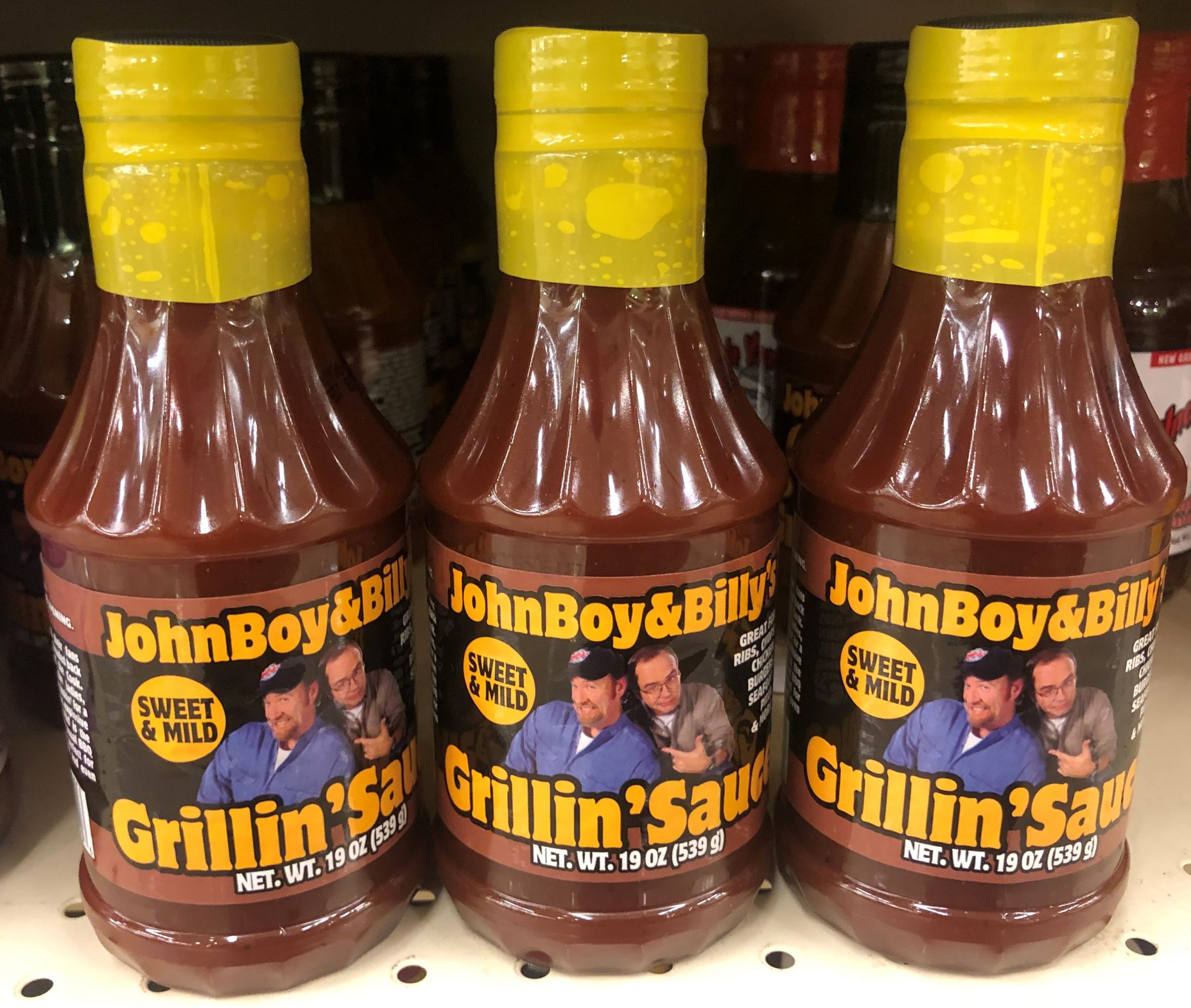 3 Bottles John Boy and Billy's Sweet & Mild Barbecue