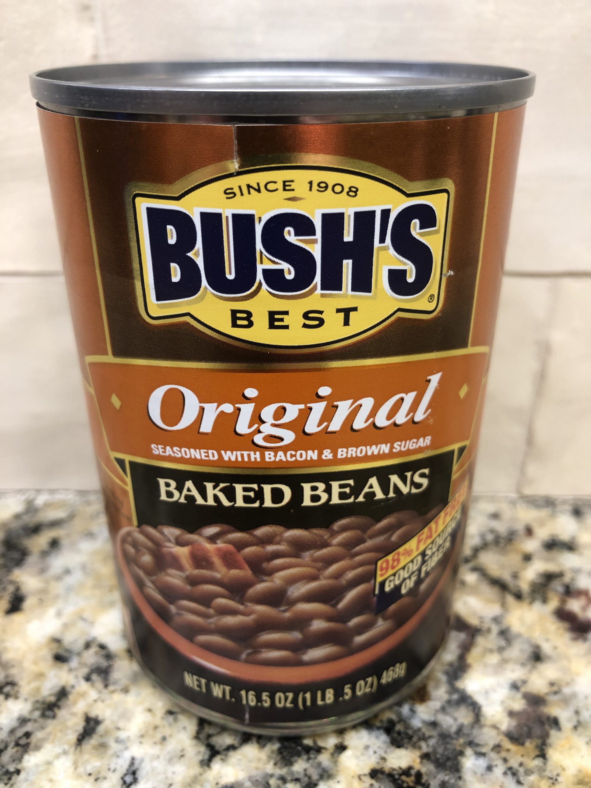 16 CANS Bush's Original Baked Beans 16.5 oz bacon brown sugar FREE SHIP ...