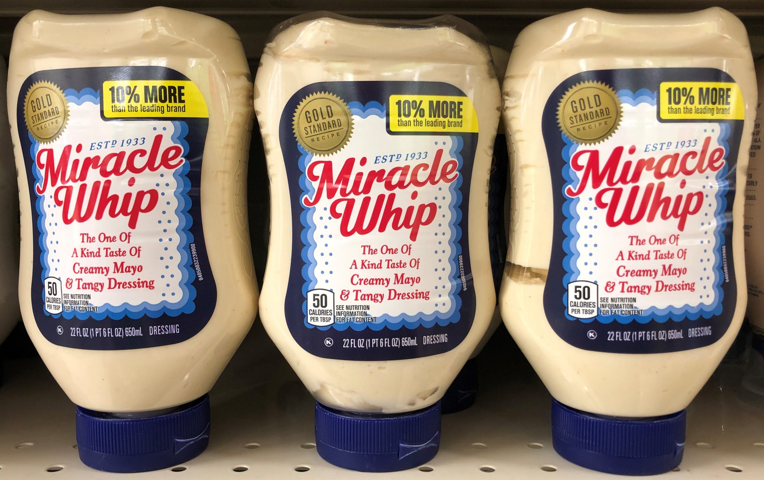 Kraft Miracle Whip Original Dressing - Shop Mayonnaise & Spreads