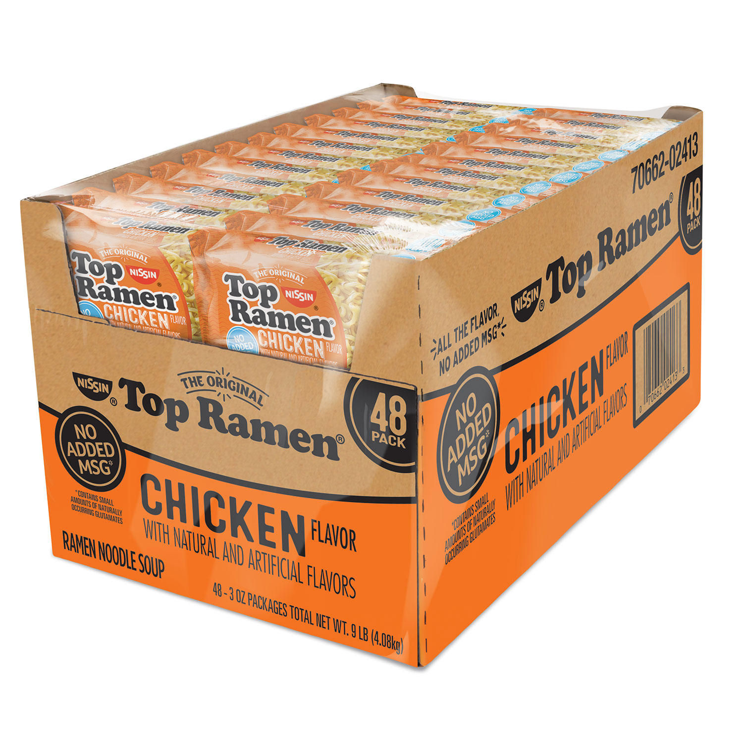 48 Packs Nissin Top Ramen Chicken Flavor Oodles of Noodles Soup | eBay