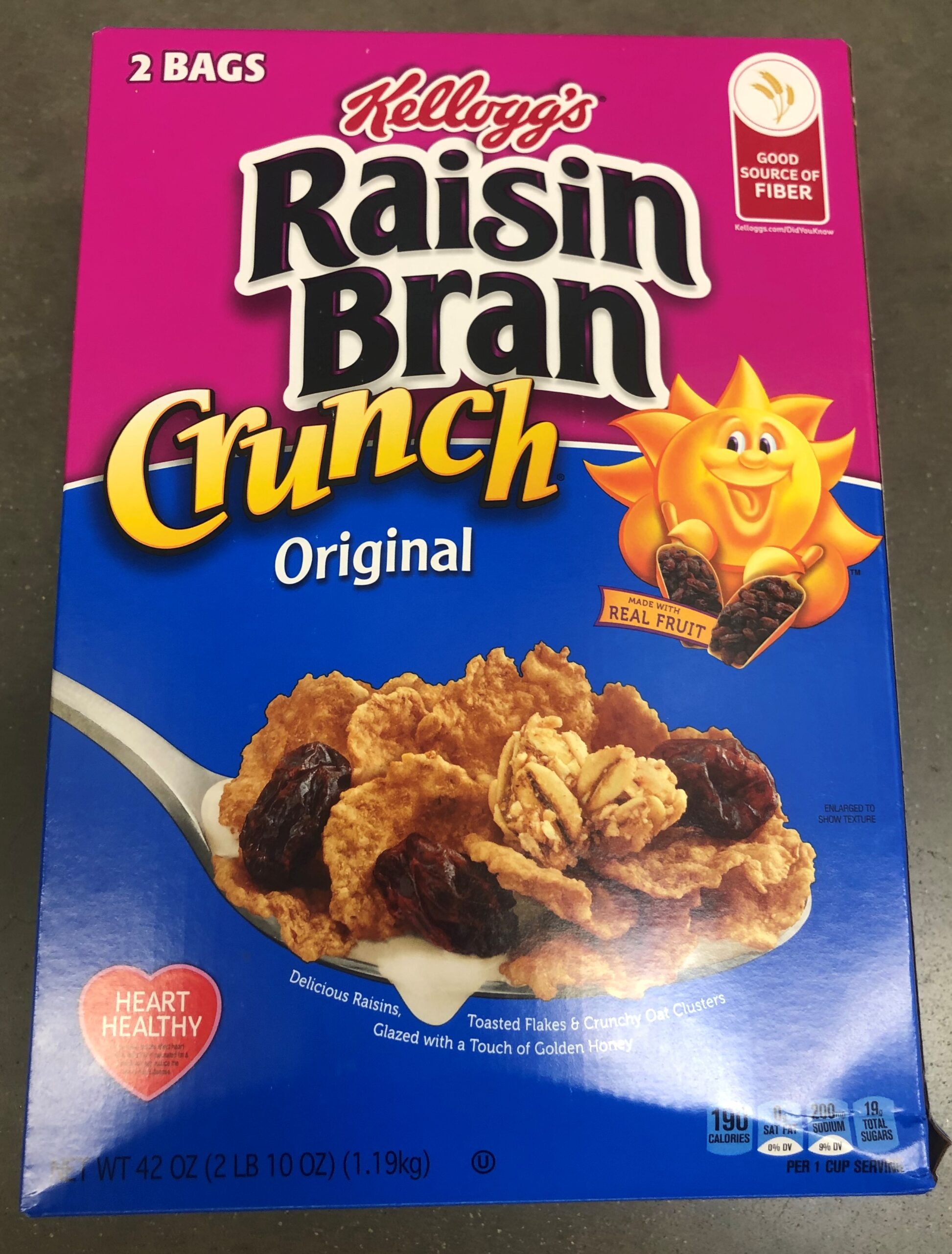 raisin bran crunch serving size