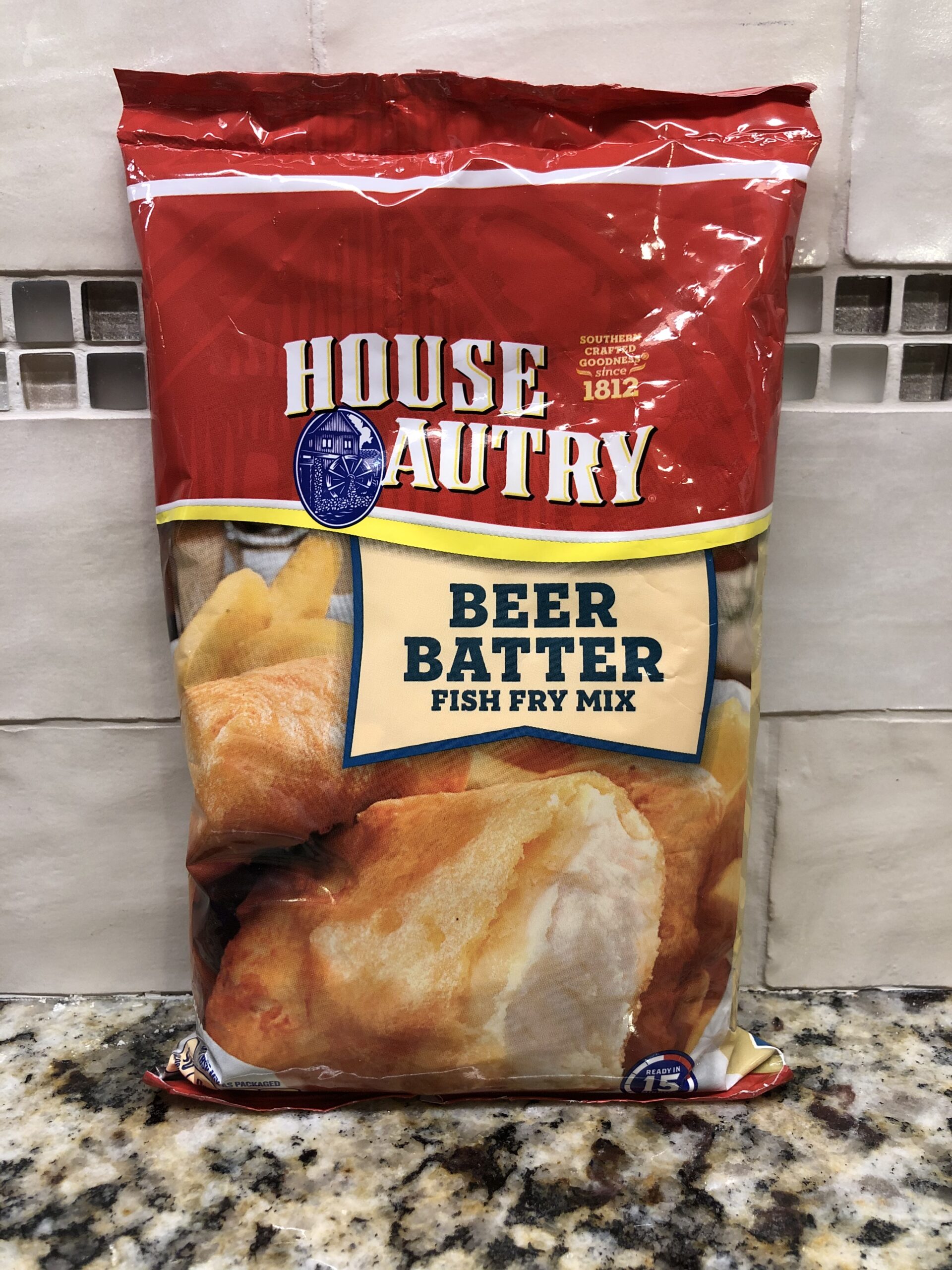 House Autry Beer Batter Fish Fry Mix 10 oz. Bag Flour