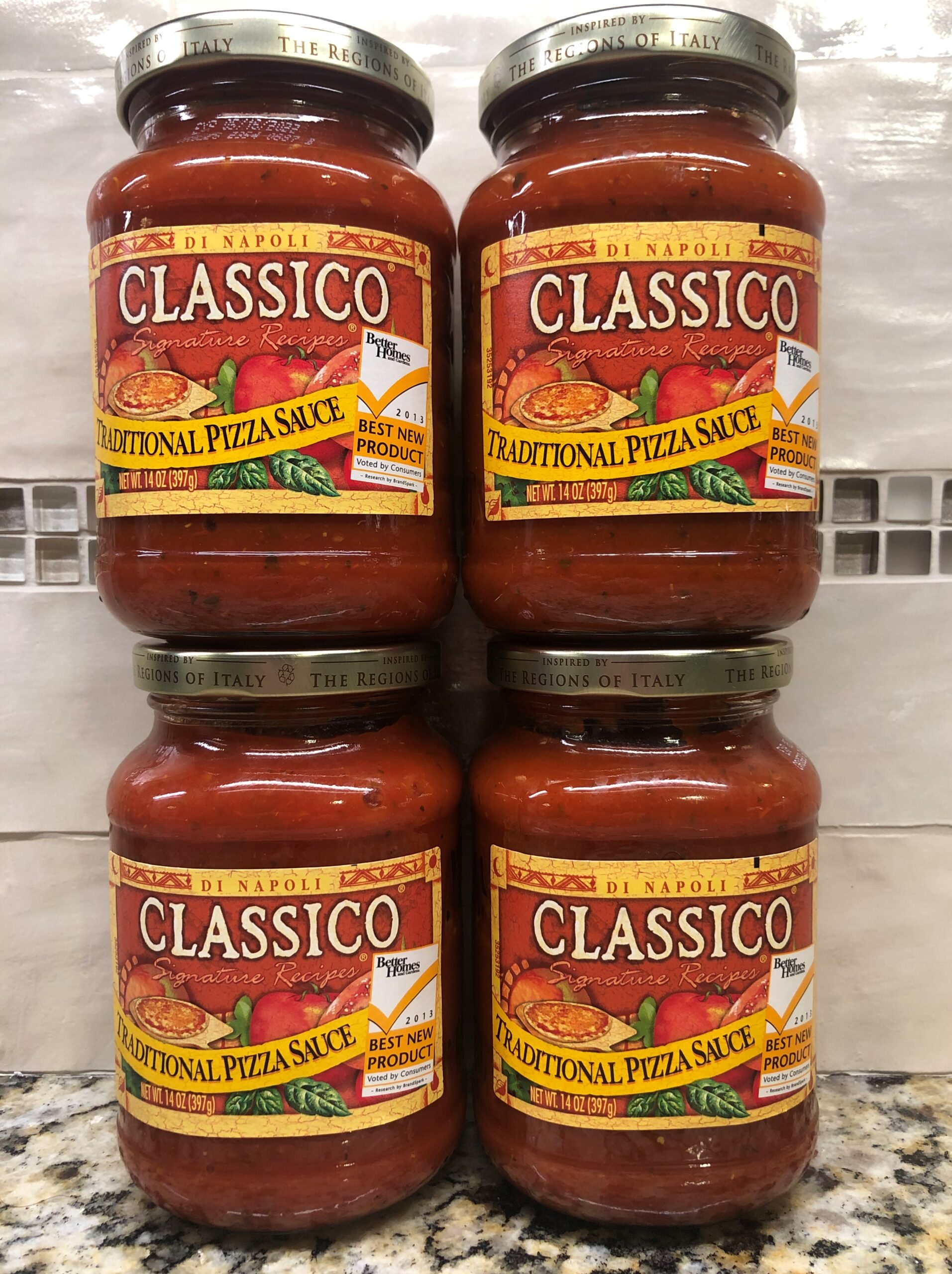 Classico Signature Recipes Traditional Pizza Sauce, 14 oz - Metro