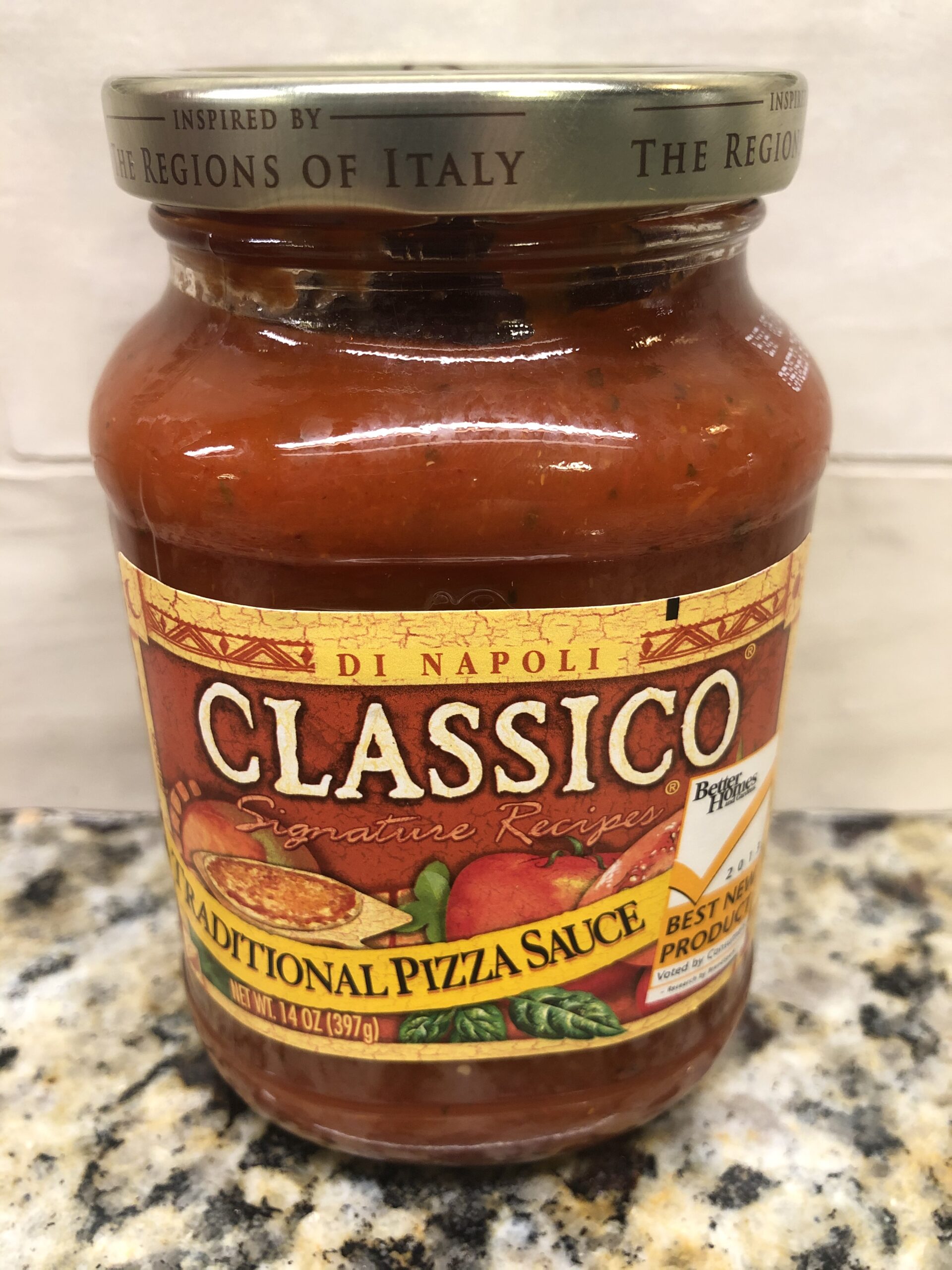 4 JARS Classico Signature Recipes Traditional Pizza Sauce 14 oz Jar ...