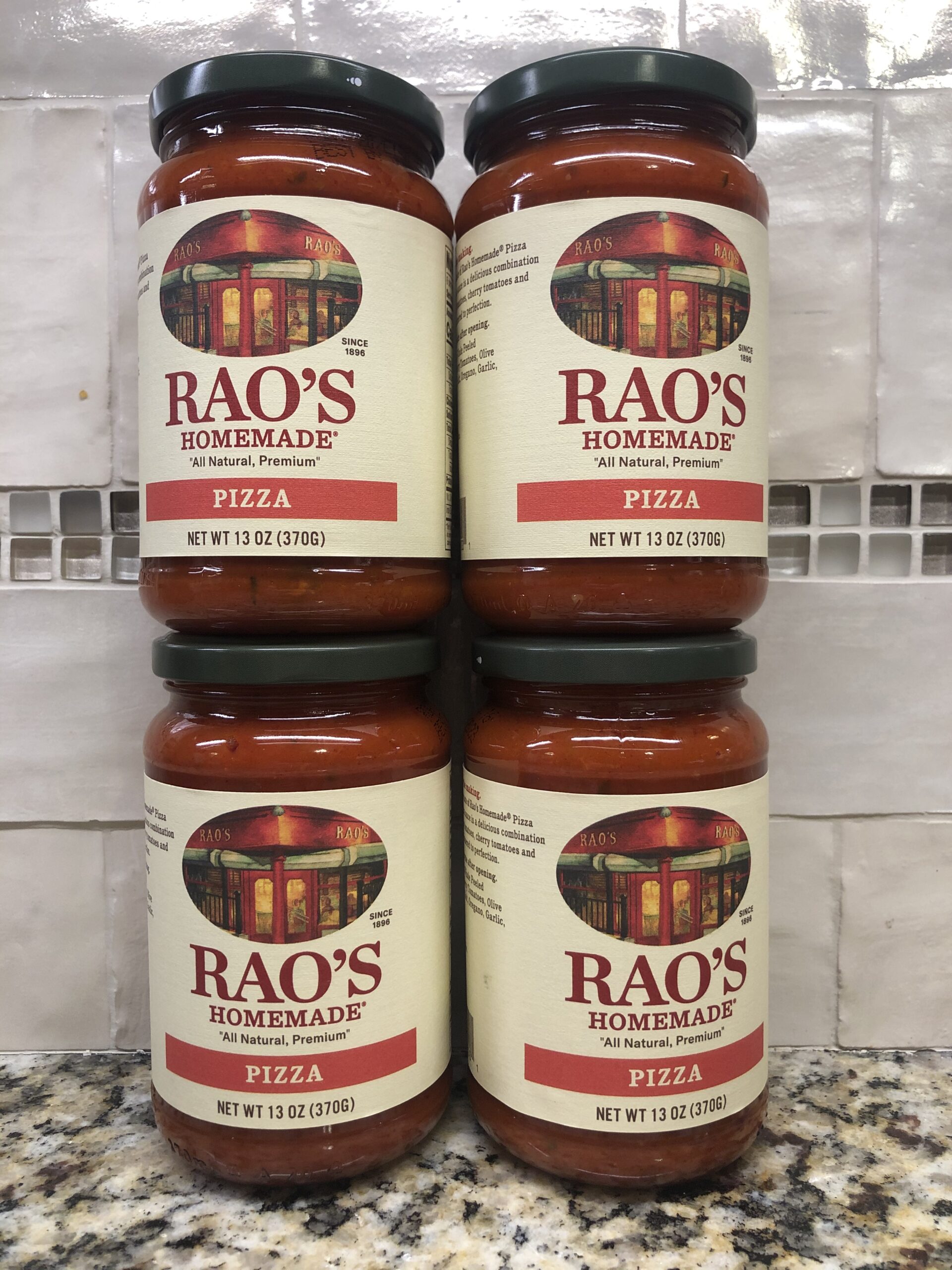 Rao's Homemade Margherita Pizza Sauce, 13 oz, Carb Conscious, Keto  Friendly, All Natural, Premium Quality, Slow-Simmered, Made with  Italian Whole Peeled Tomatoes, Natural Herbs & Olive Oil, Shop