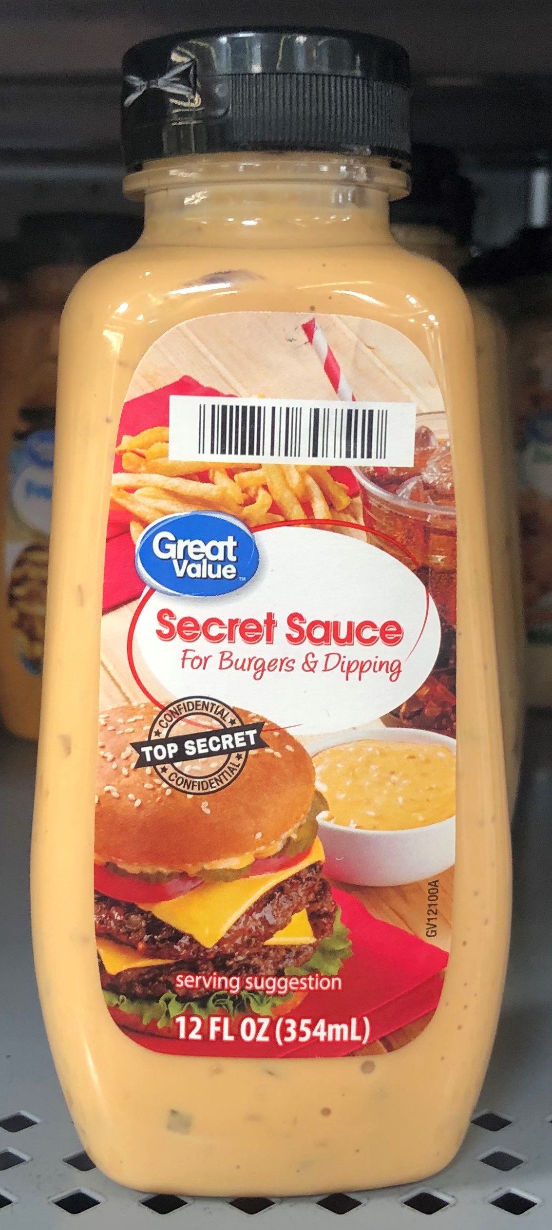 4 Bottles Great Value Secret Sauce For Burgers And Dipping 12 Oz Mcdonalds Big Mac 78742307510 Ebay