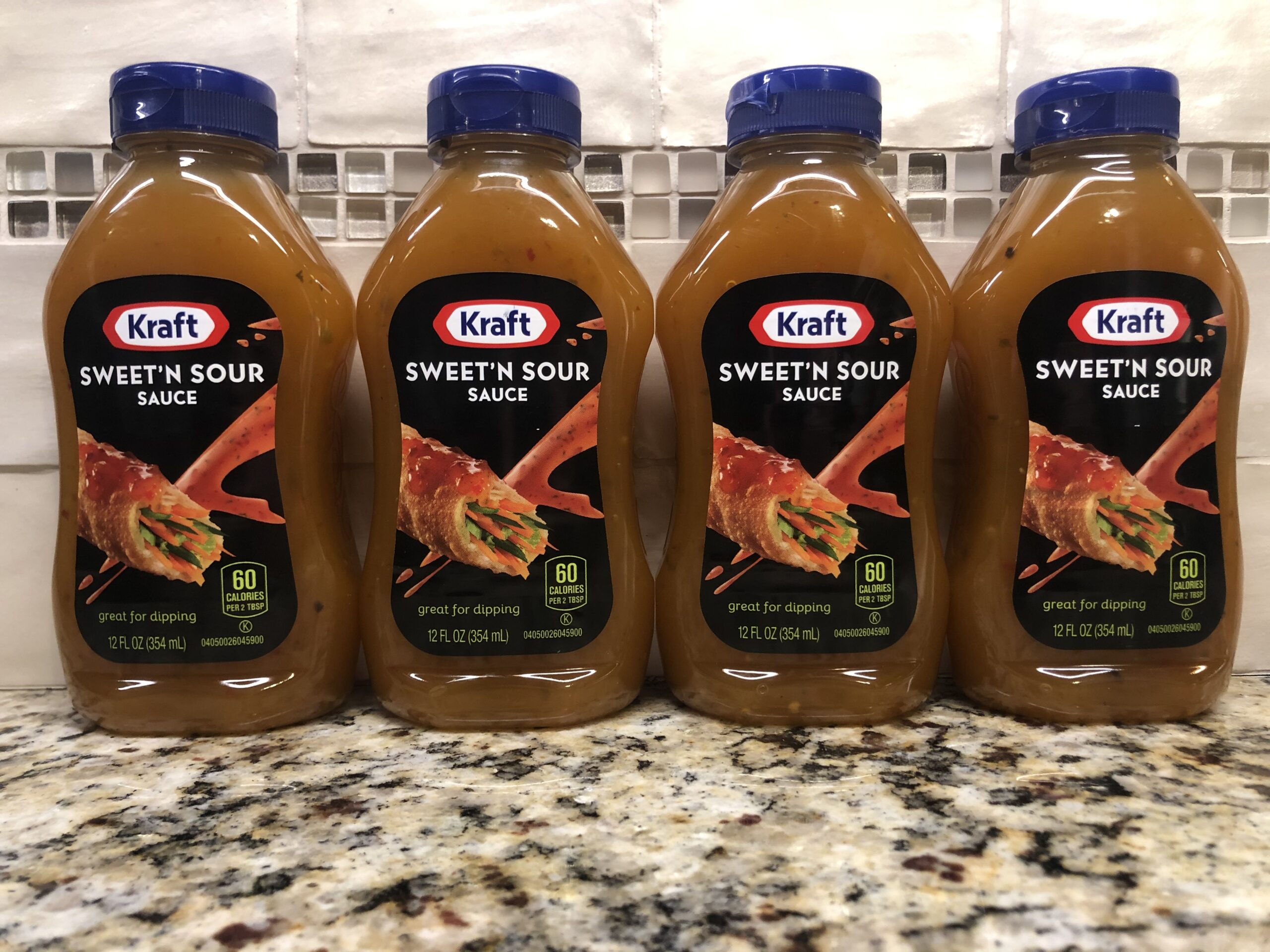 4 BOTTLES Kraft Sweet n' Sour Sauce 12 oz Bottle Eggroll Duck Chinese Food