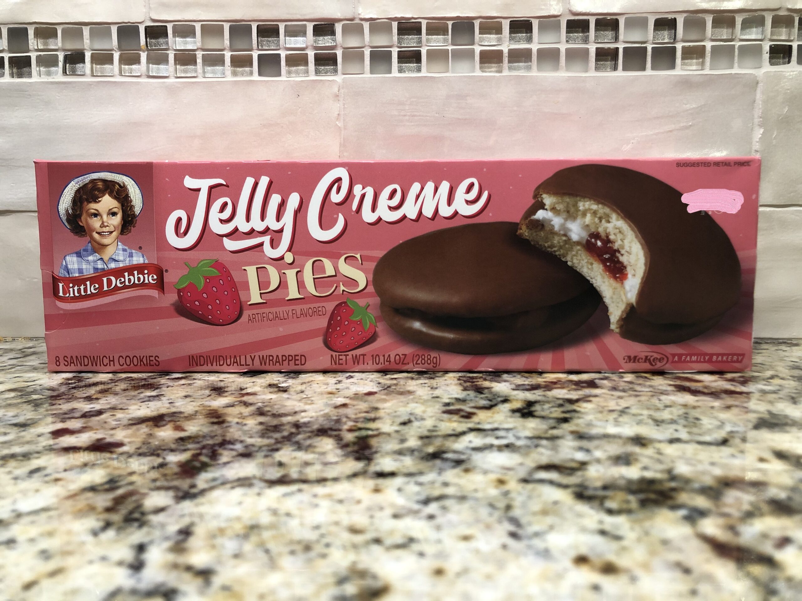 Little Debbie Strawberry Jelly Creme Pies 10 Oz Sweet Rolls Cookie Ebay