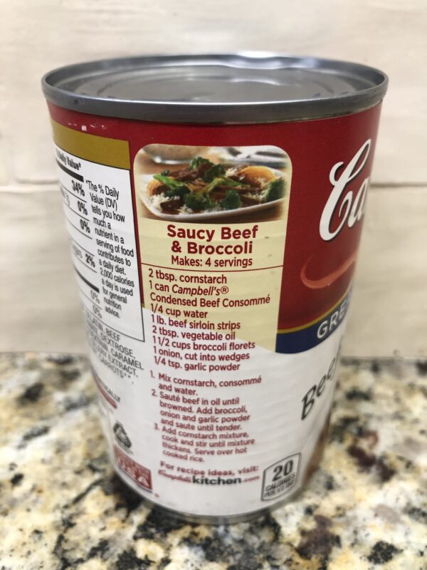 8 CANS Campbell’s Condensed Beef Consomme Soup 10.5 oz Can – JT Outfitters