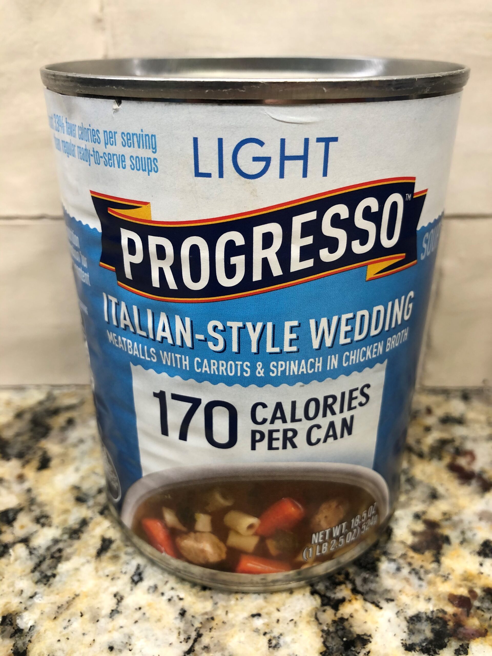 10 CANS Progresso Light Italian Style Wedding Soup 18.5 oz Can Meatball