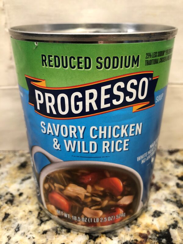 10 Cans Progresso Reduced Sodium Chicken And Wild Rice Soup 18.5 Oz Can 