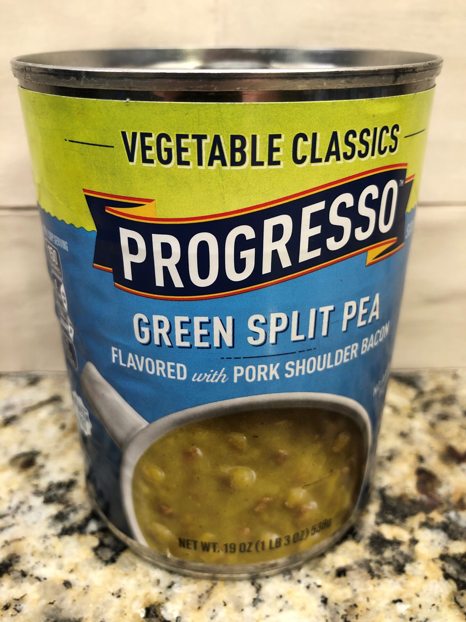 4 Cans Progresso Vegetable Classics Green Split Pea Soup 19 Oz Can Jt Outfitters