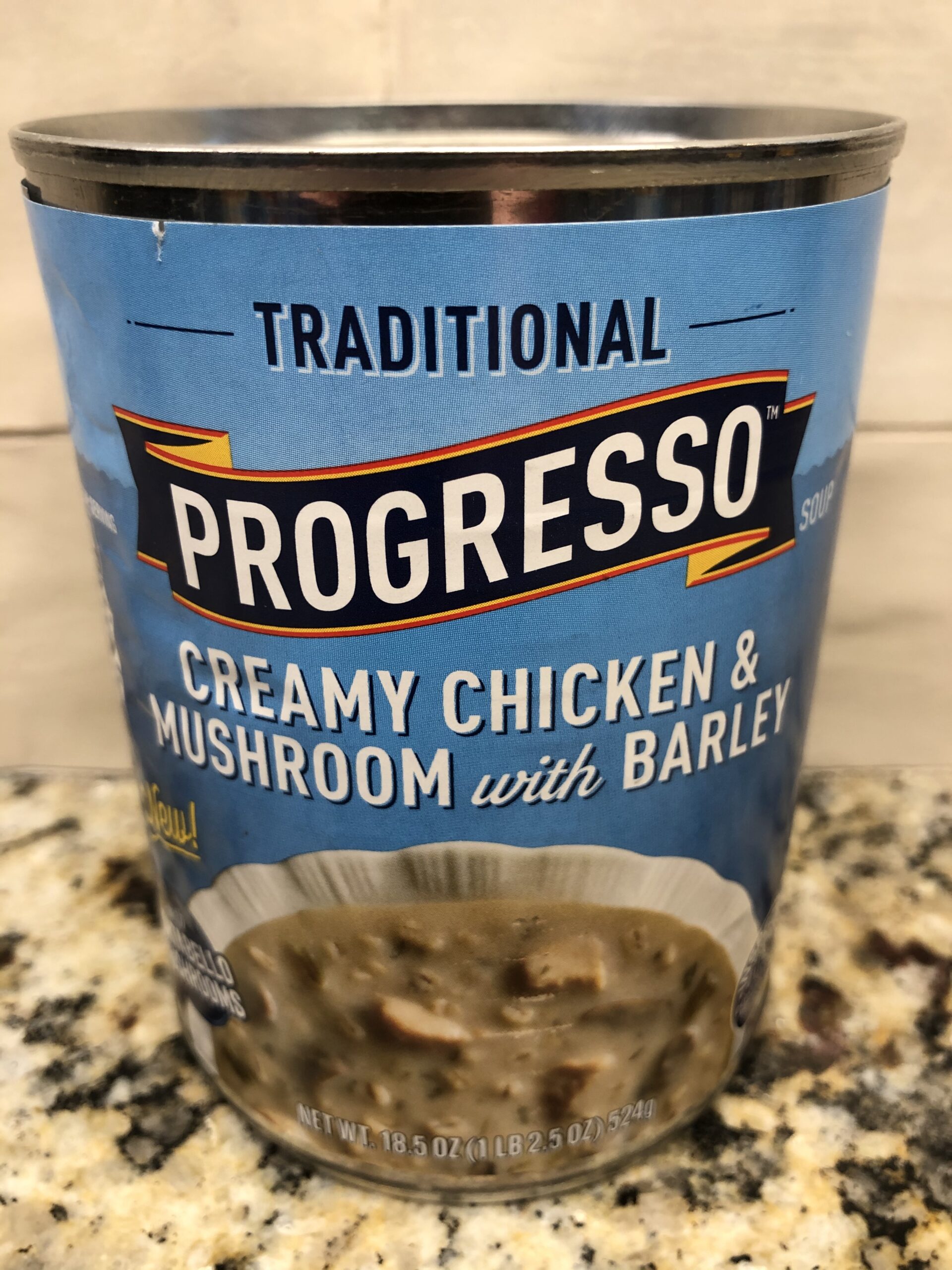 10 CANS Progresso Traditional Creamy Chicken & Mushroom with Barley Soup 18.5...