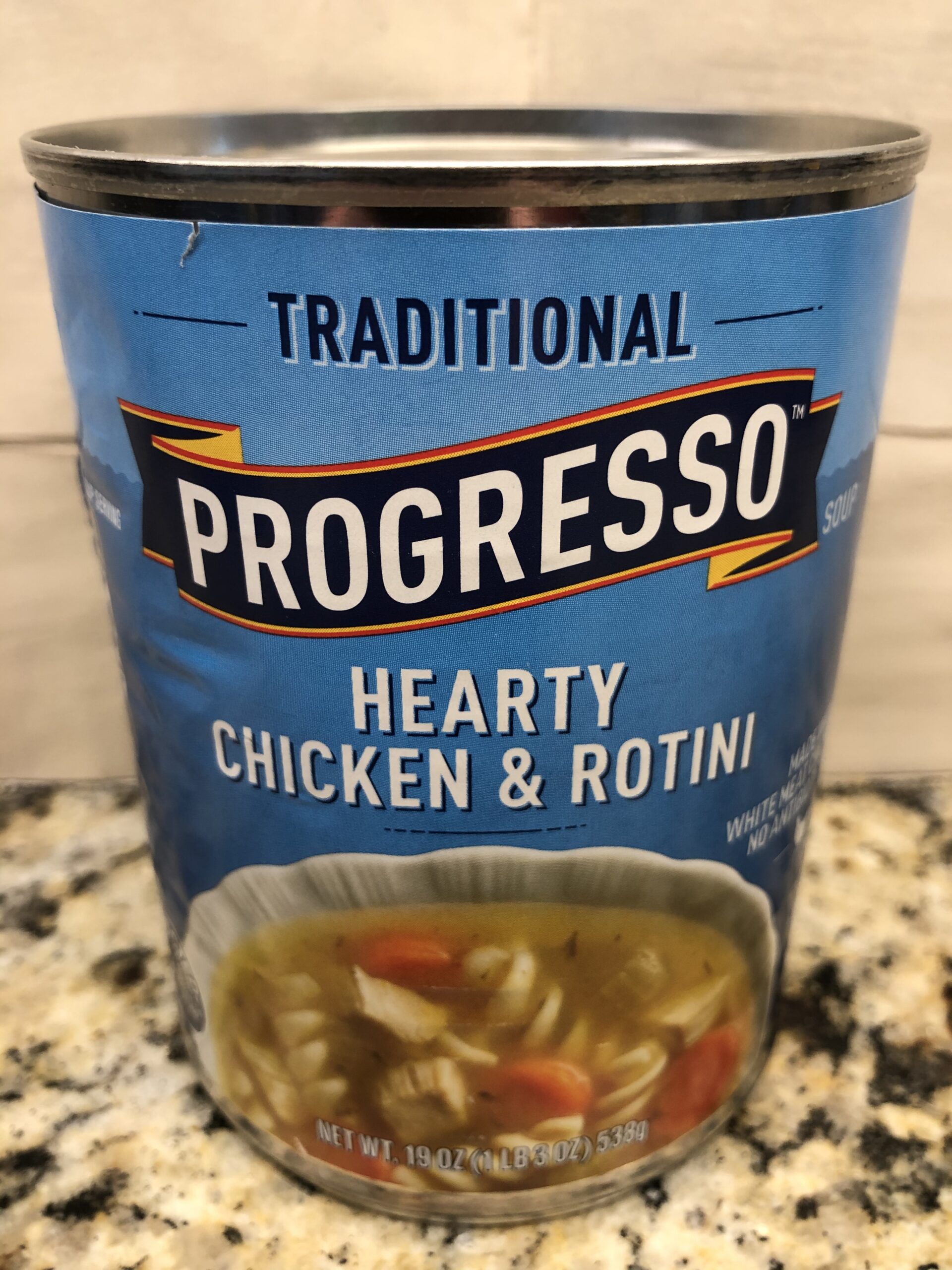 10 CANS Progresso Traditional Hearty Chicken & Rotini Soup 19 oz Can