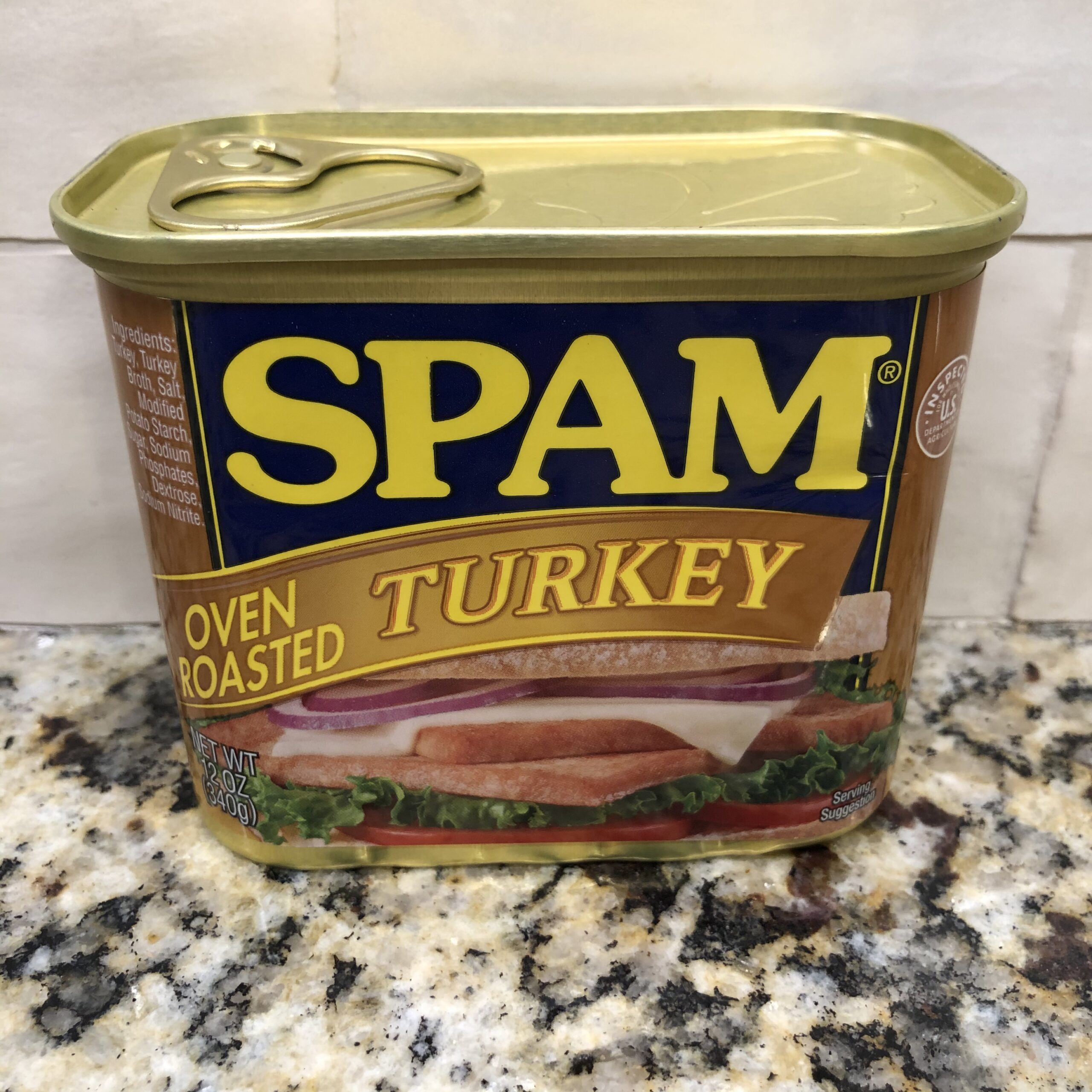 Spam Oven Roasted Turkey, 12 Ounce Can