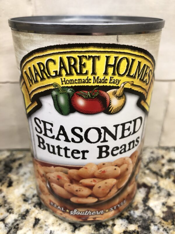 6 CANS Margaret Holmes Southern Style Seasoned Butter Beans 15 oz Can ...