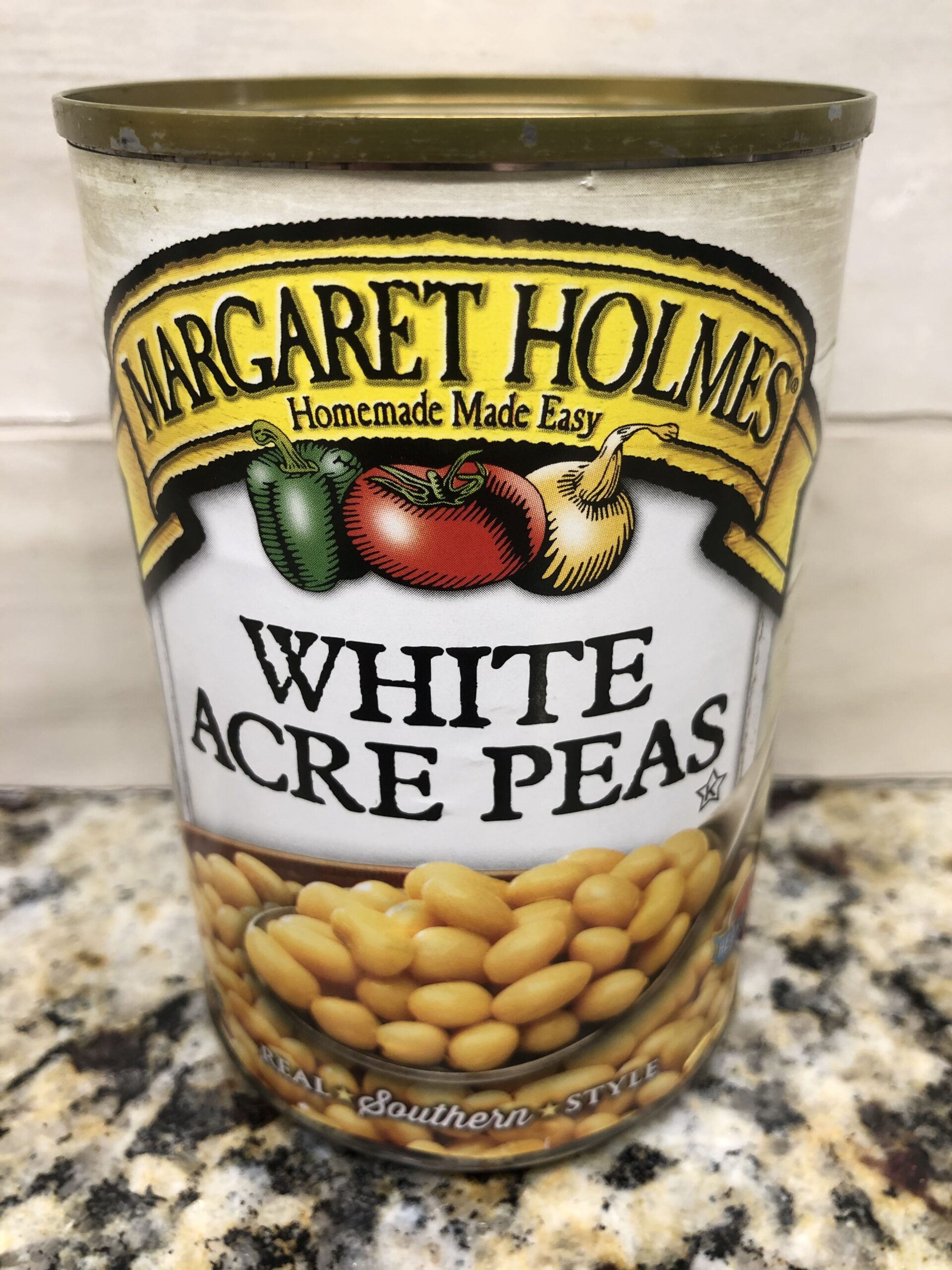 6 CANS Margaret Holmes Southern Style White Acre Peas 14.5 oz Can ...