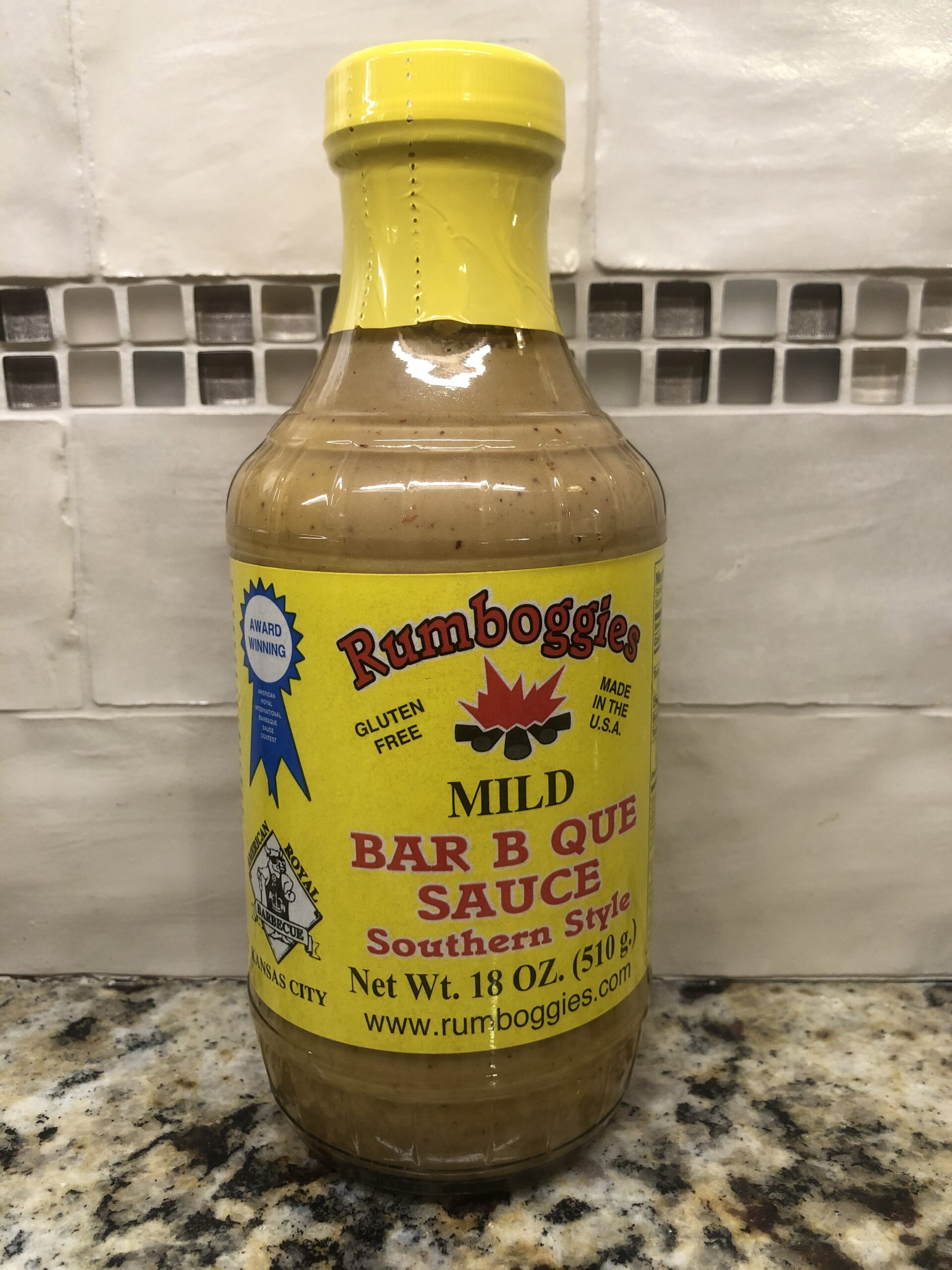 3 BOTTLES Rumboggies Mustard Based Mild Bar-B-Que Sauce 10oz Barbecue ...